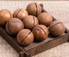 Скорлупа ореха макадамия и способы ее применения